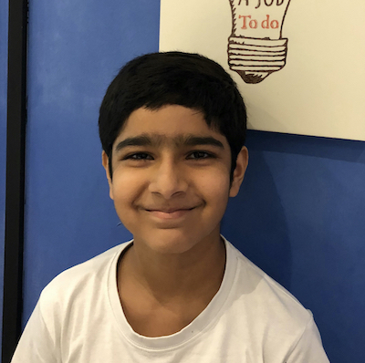 Ashir, Overseas Family School, 10 years old comment about current coding course